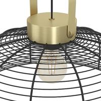 Eglo DraadlampRoundham Ø 45cm - zwart met goud - 43964 - thumbnail