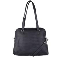 Cowboysbag Bag Winwick Shoulder Bag-Croco Black - thumbnail