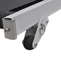 VidaXL Mini-loopband inklapbaar 93x36 cm zwart - thumbnail