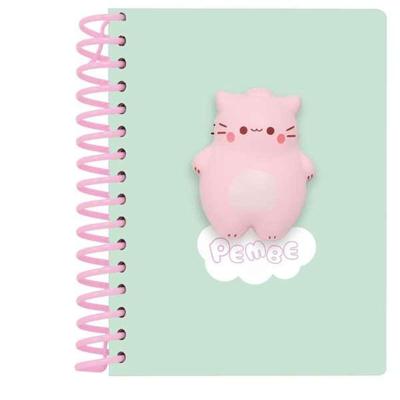 Notitieboekje Safta The pink cat Multicolour