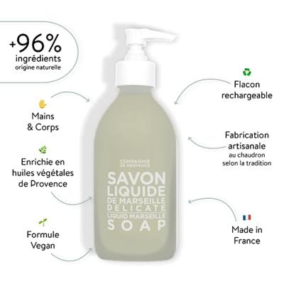 Compagnie de Provence Delicate Savon Liquide 300ml