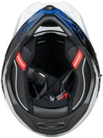 SPEC-X endurohelm "sx-62.01/r1" stinger adv helmet spac-x sx-62.01/r1 stinger adv xl white/blue - thumbnail