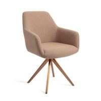 Jesper Home Eetkamerstoel 'Hiroo' Draaibaar, Turn Rose, kleur Whisper Wheat - thumbnail