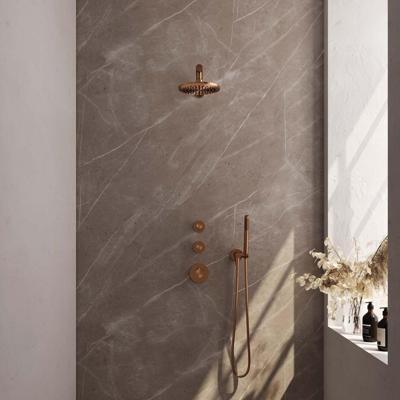 Thermostatische Inbouwdoucheset Brauer Copper Edition Omstelknoppen (Alle Opties) Thermostatische Inbouwdoucheset Brauer Copper Edition Omstelknoppen (Alle Opties)