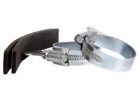 HoZelock Slangklem 32mm Verzinkt Staal - Waterdichte Vijverslang Bevestiging, Set van 2 - thumbnail