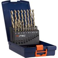 Rotec 19 dlg Kunststof Cassette Spiraalboren Cobalt 1,0-10,0x0,5mm - 900.0023K - 900.0023K - thumbnail