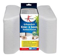 Lucovitaal Orthopedisch Knie & Been Bamboe Kussen - thumbnail