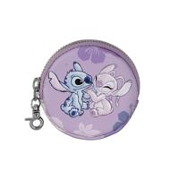 Lilo & Stitch Face-Cookie Coin Purse Stitch & Angel Pink - thumbnail