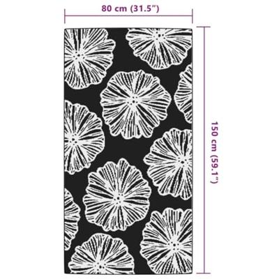 Buitenkleed ARAKIL 80x150 cm polypropeen groen