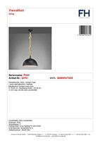 Fischer & Honsel Landelijke hanglampRope met touw - 60761 - thumbnail