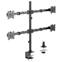 SpeaKa Professional SP-MM-541 Monitor-tafelbeugel 4-voudig 43,2 cm (17) - 88,9 cm (35) Zwart Kantelbaar en zwenkbaar, Draaibaar, In hoogte verstelbaar - thumbnail