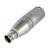 Neutrik NA2MBNC male XLR naar female BNC adapter