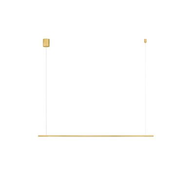 Lyora Strakke hanglampBrillia goud 120cm - 9060280