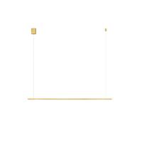 Lyora Strakke hanglampBrillia goud 120cm - 9060280 - thumbnail