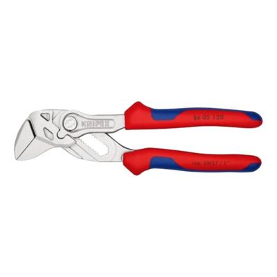 Sleuteltang lengte 150 mm spanwijdte 27 mm verchroomd meercomponenten mantels KN - thumbnail
