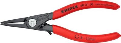 Knipex 48 31 J0 Precisie-borgveertang Geschikt voor borgringen Binnenringen 8-13 mm Puntvorm Recht