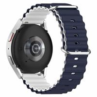 Garmin Forerunner 970 / 570 (47mm) / 255 - Ocean Style bandje - Donkerblauw / wit - thumbnail