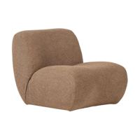 Woood Nomu fauteuil chenille Lichtbruin - thumbnail