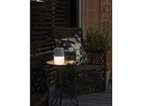 KonstSmide Solar tafellampAsissi 19,5cm grijs - 7805-302 - thumbnail