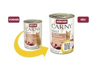 ANIMONDA Carny Adult Chicken, turkey, duck hearts - nat kattenvoer - 400g - thumbnail