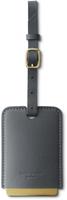 Georg Jensen bagagelabel Shades 7 x 11,2 cm leer grijs - thumbnail