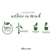 Bloempot Elho Zwart Ø 78 cm Plastic Rechthoekig Modern - thumbnail