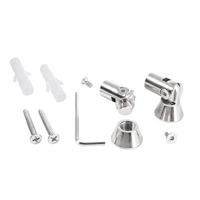 Deko Light 987080 Universal Halteclip Aufnahme (schwenkbar) Set 2 Stk Bevestigingsclip Metaal 1 stuk(s) - thumbnail