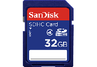 SanDisk SDSDB-032G SDHC-kaart 32 GB Class 4 - thumbnail