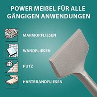 Heller 16811 3 Platte beitel 75 mm Gezamenlijke lengte 165 mm SDS-Plus 1 stuk(s) - thumbnail