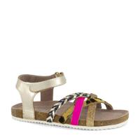 Limelight girl leren sandalen goud/multi - thumbnail