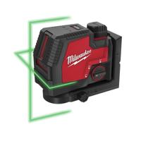 Milwaukee L4 CLL-301C Kruislijnlaser groen REDLITHIUM™ 3.0Ah USB batterij in koffer - 4933478098 - thumbnail