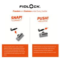 Fidlock push base saddle bracket - thumbnail