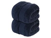 LIVARNO home 2 gastendoekjes (Blauw) - thumbnail