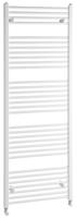Aqualine Direct badkamer handdoek radiator 75x170cm wit 1107 Watt 4-punts aansluiting - thumbnail