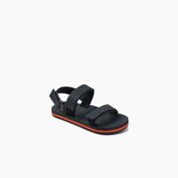 REEF Little Ahi Convertible Kinder Slipper Grey/Orange 11/12 - thumbnail