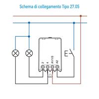 Finder 27.05.8.230.0000 Stroomstootschakelaar Inbouw 2x NO 230 V/AC 10 A 2300 VA 1 stuk(s) - thumbnail