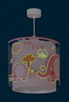 Dalber Kinderkamer hanglampLittle Elephant roze - 61332S - thumbnail