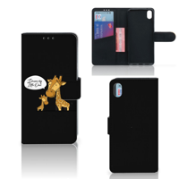 Xiaomi Redmi 7A Leuk Hoesje Giraffe - thumbnail