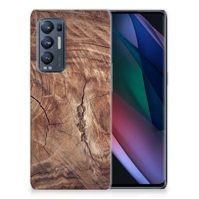 OPPO Find X3 Neo | Bumper Hoesje | Tree Trunk OPPO Find X3 Neo | Bumper Hoesje | Tree Trunk