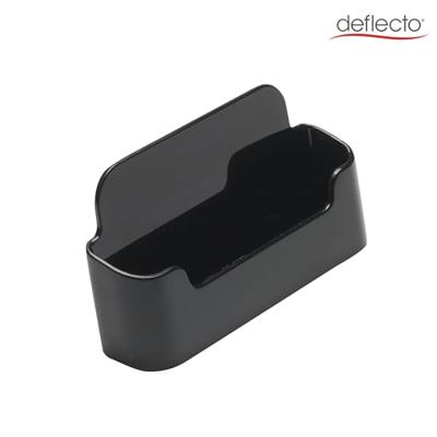 Deflecto Visitekaarthouder 1 opbergvak, zwart