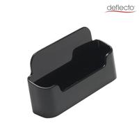 Deflecto Visitekaarthouder 1 opbergvak, zwart - thumbnail