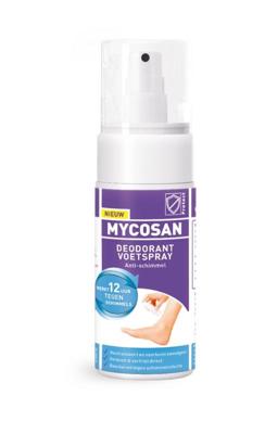 Mycosan Deodorant voetspray anti schimmel 80 Milliliter Mycosan Deodorant voetspray anti schimmel 80 Milliliter