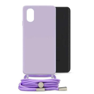 Mobilize Lanyard Gelly Case for Samsung Galaxy A03 Pastel Purple Mobilize Lanyard Gelly Case for Samsung Galaxy A03 Pastel Purple