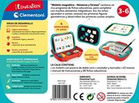 Educatief Spel Clementoni Briefcase Cijfers Vormen 27,5 x 23 x 5 cm - thumbnail
