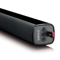 Lenco SB-080 SB-080BK Soundbar Zwart Bluetooth, USB - thumbnail