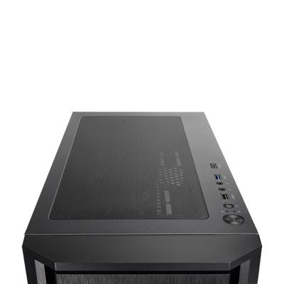 Chieftec AZ-01B-OP Mini-tower PC-behuizing Zwart