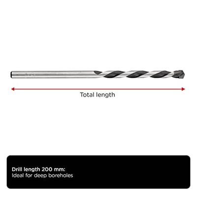 KWB Rocker Beton en steenboor, Lang 200x12mm boren KWB Rocker Beton en steenboor, Lang 200x12mm boren