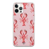 iPhone 12 Pro Max siliconen telefoonhoesje - Lobster all the way - thumbnail