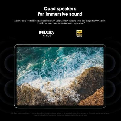 XIAOMI Pad 8 Pro Grijs 8G RAM 256G ROM