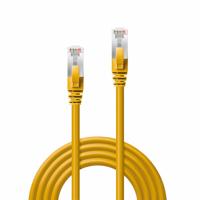 LINDY 47867 RJ45 Netwerkkabel, patchkabel CAT 6A S/FTP 7.50 m Geel 1 stuk(s) - thumbnail